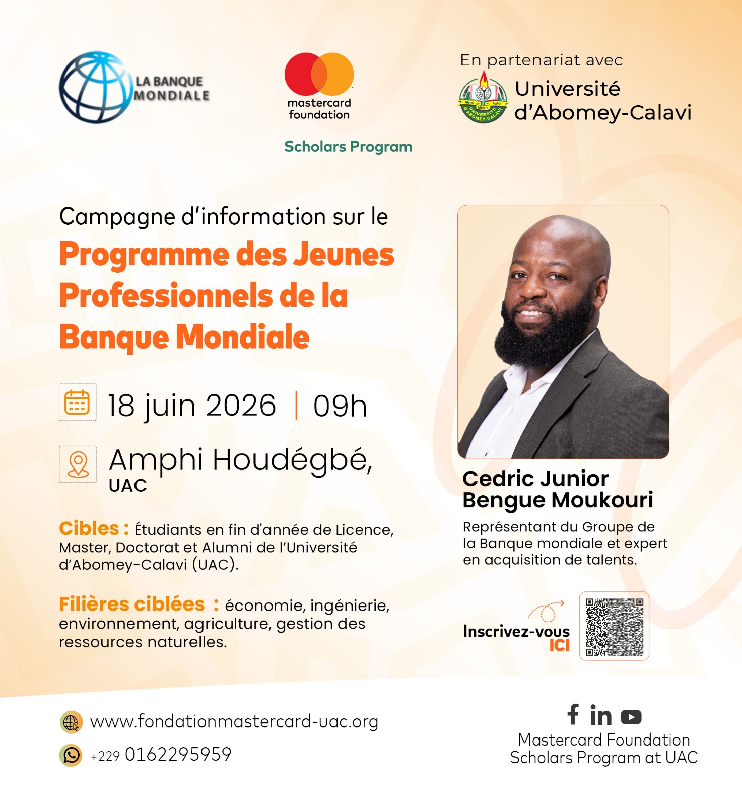 Mastercard Foundation Scholars Program at UAC