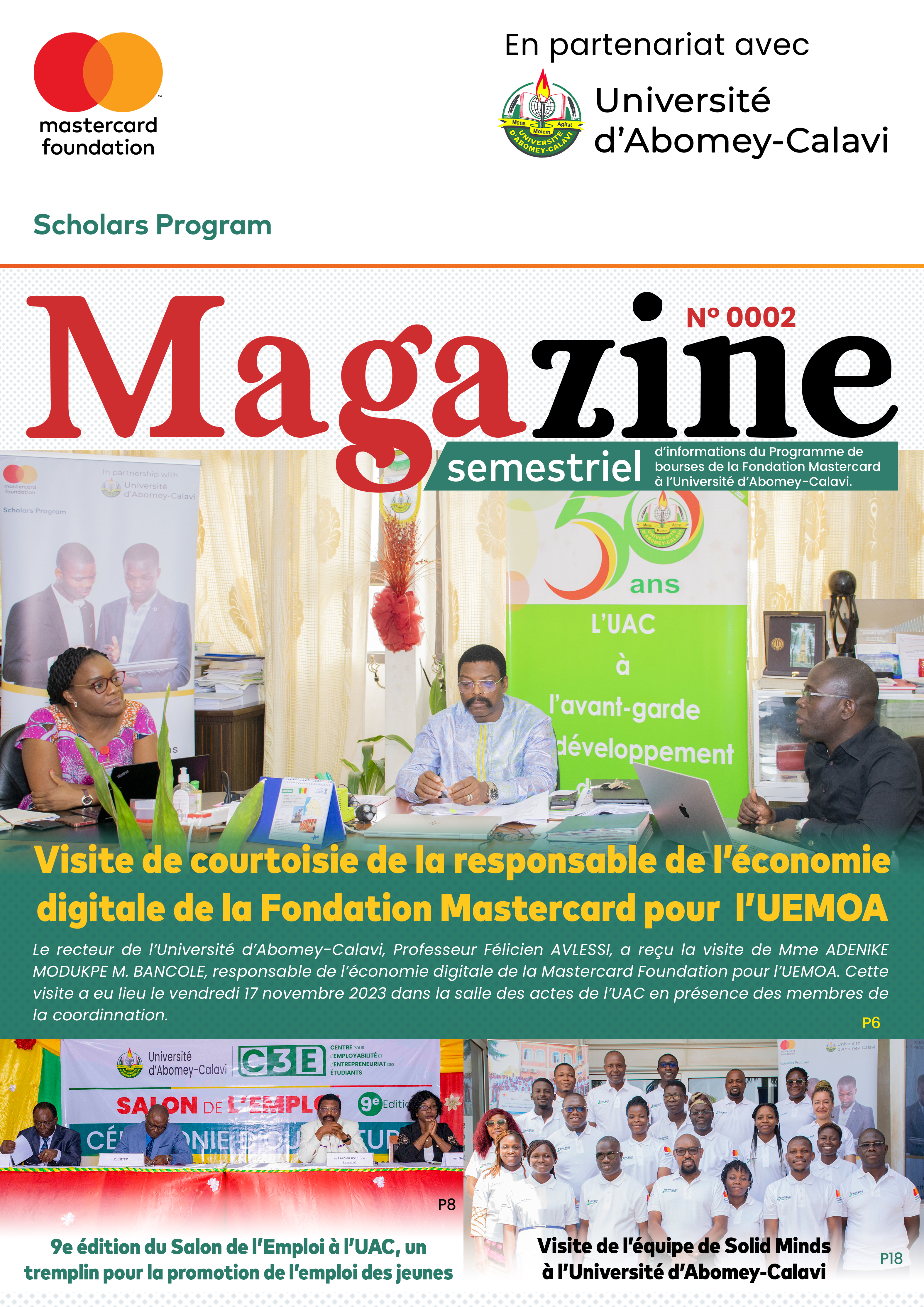 Mastercard Foundation Scholars Program at UAC